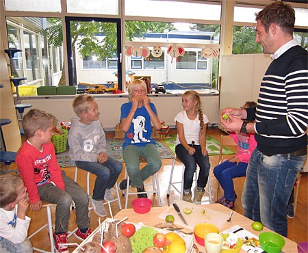 Gekke groenten en fruit bij kinderopvang SKZ