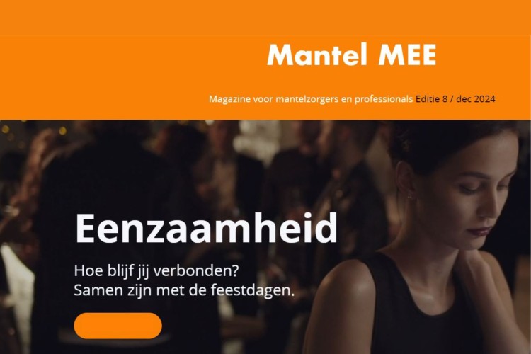 Nieuwe editie 'MantelMEE' Magazine voor mantelzorgers en professionals uit