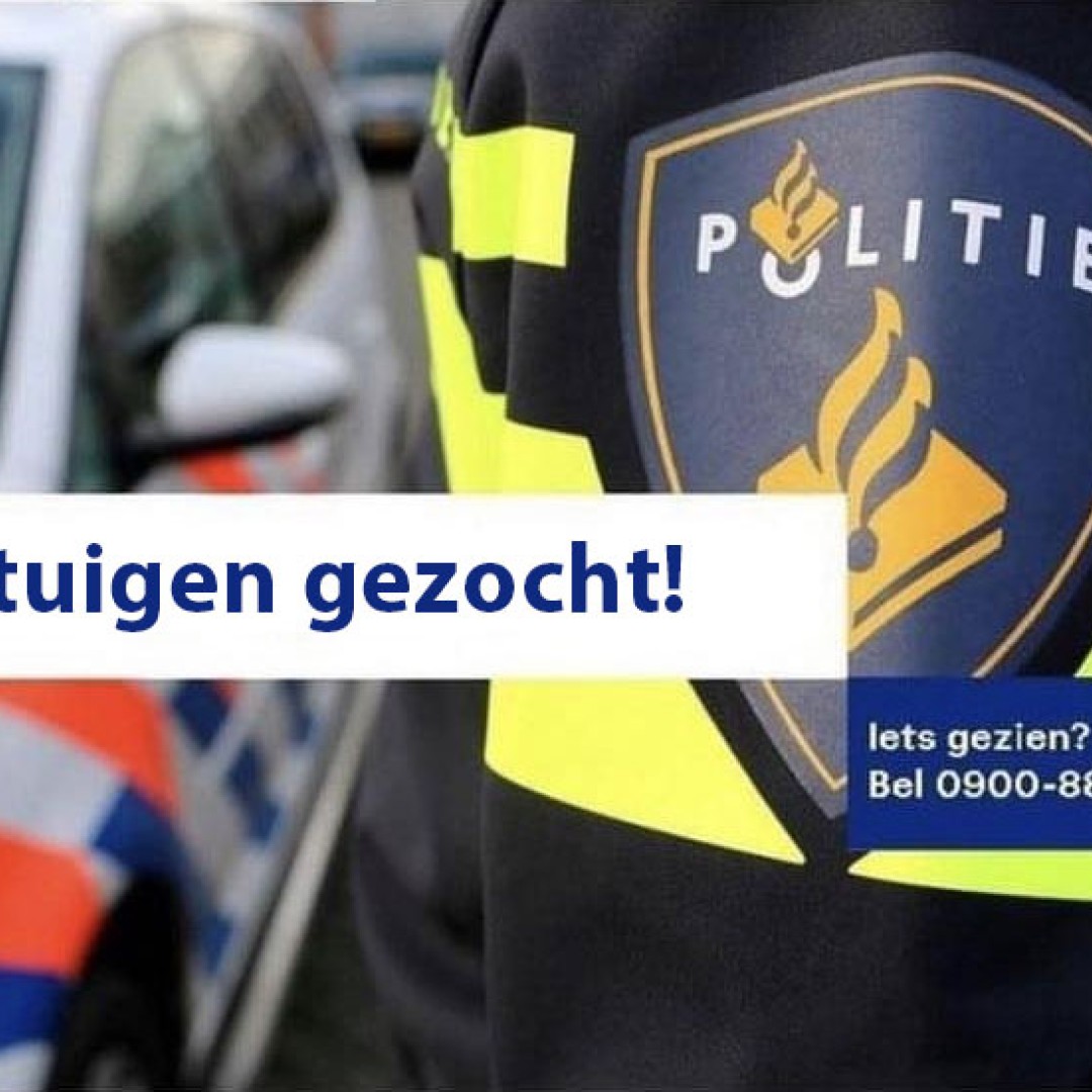 Politie zoekt getuigen na woninginbraak aan Burgemeester de Bruïnelaan