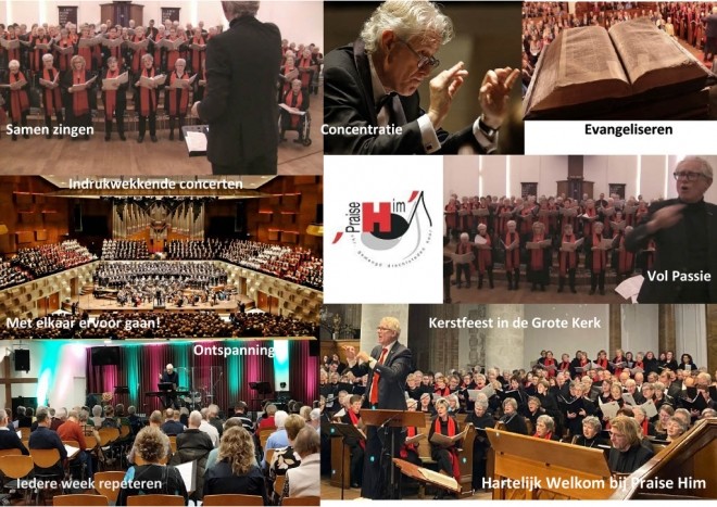Christelijke gemengd Drechtstedenkoor Praise Him gaat weer starten met de repetities