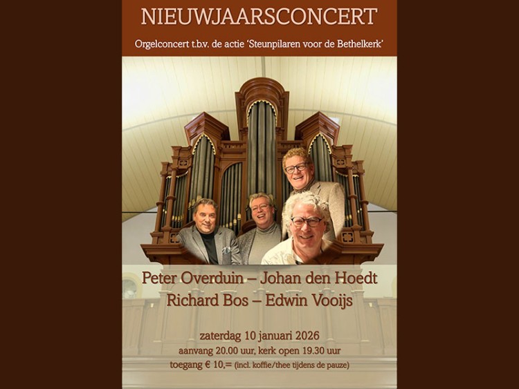 Nieuwjaars Orgelconcert (Afgelast)