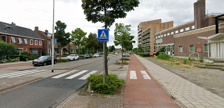 Fietspad afsluiting Koninginneweg