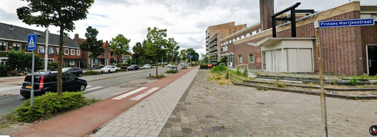 Afsluiting fietspad Koninginneweg: tussen gedeelte Marijkestraat-Stoop van Zwijndrechtstraat