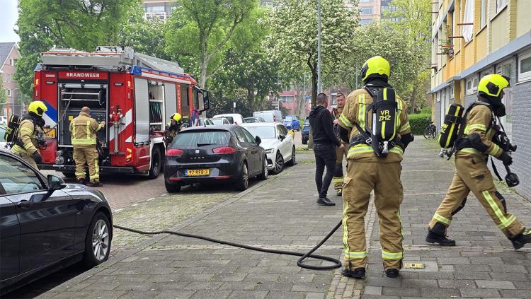 Fatbike-accu veroorzaakt brand in kelderbox Langeraarstraat
