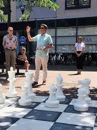 Peter v.d. Laars Schaakplaats geopend