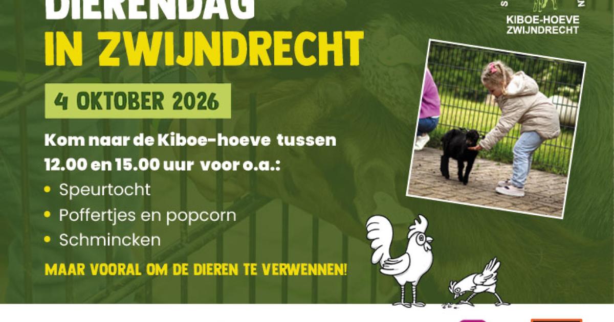 Dierendag op de Kiboe-hoeve