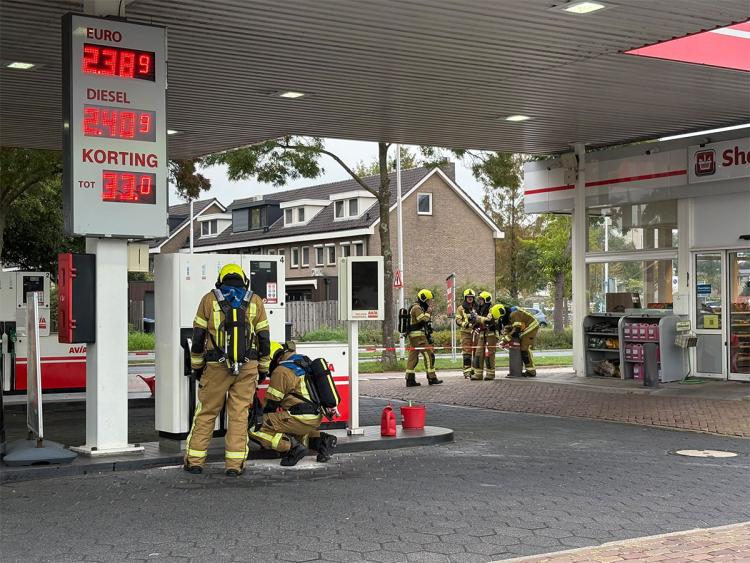 Lekkage bij tankstation zorgt voor ruime afzetting