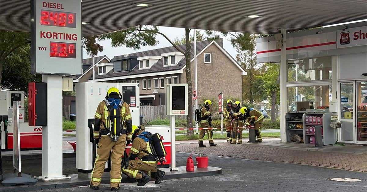 Lekkage bij tankstation zorgt voor ruime afzetting