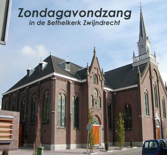 Zondagavondzang in de Bethelkerk