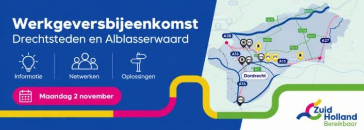 Werkgeversbijeenkomst voor de regio Drechtsteden en Alblasserwaard