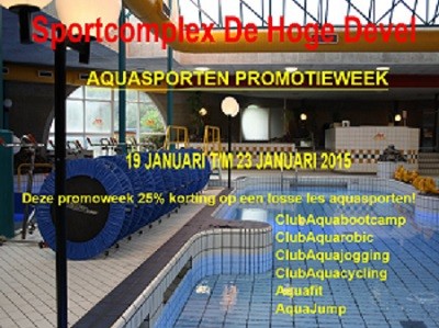 Aquasporten promotieweek