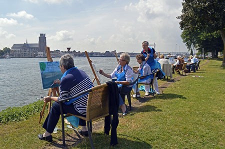 Zicht op Dordrecht inspireert senioren