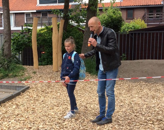 Kindcentrum Juliana opent natuurspeeltuin