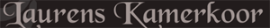 Logo Laurens Kamerkoor