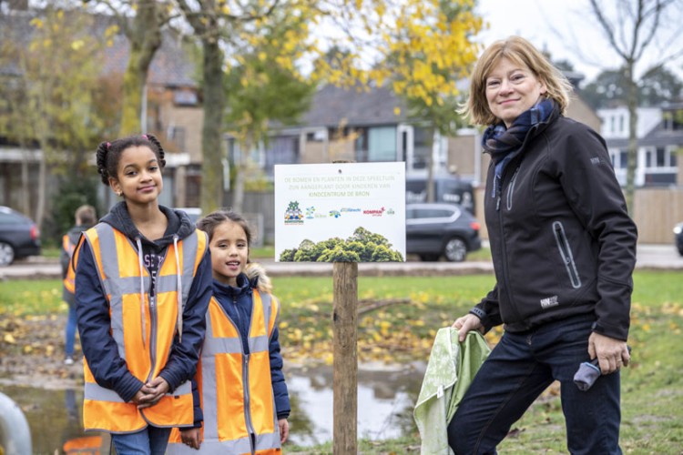 Speeltuin Walraven van Hallstraat ontvangt het hoogste duurzaamheidslabel