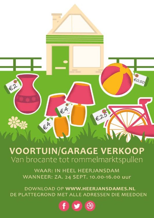 Voortuin- / garageverkoop in Heerjansdam