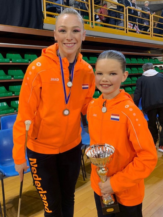 Prachtige resultaten voor Celebration uit Zwijndrecht op Europees Kampioenschap Twirlen