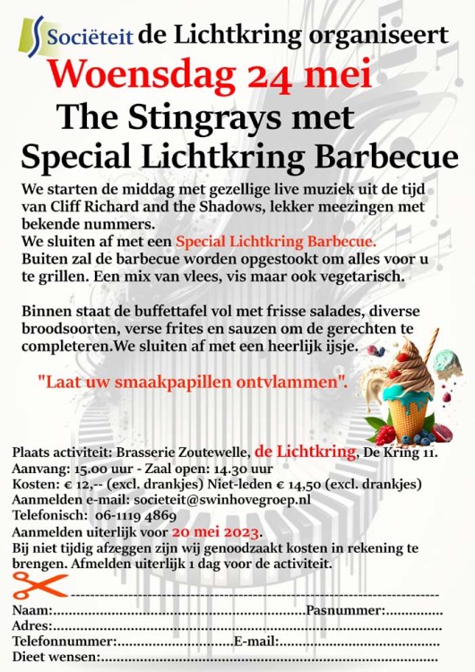 Live optreden van the Stingrays'91