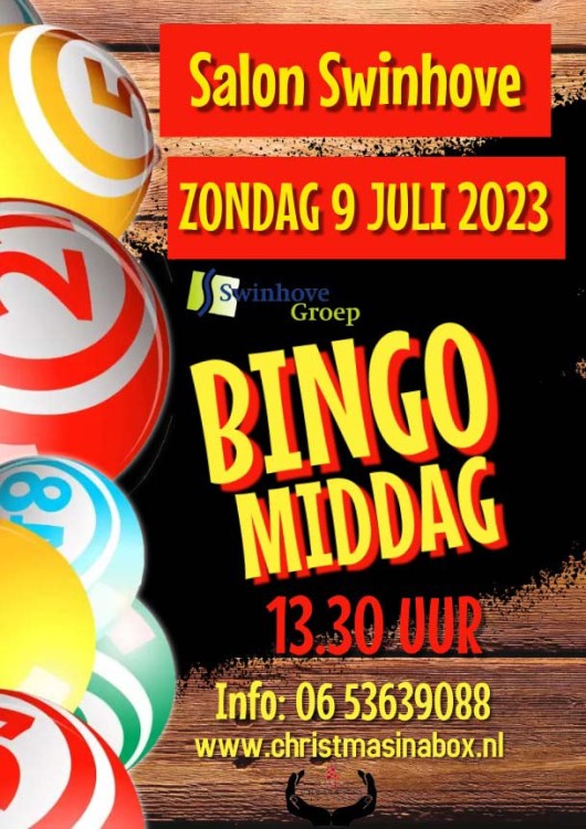 Bingo middag in Salon Swinhove